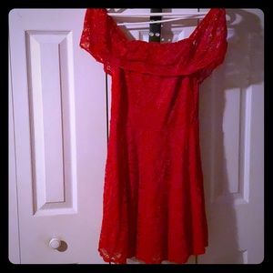 Cute mini red dress❤️